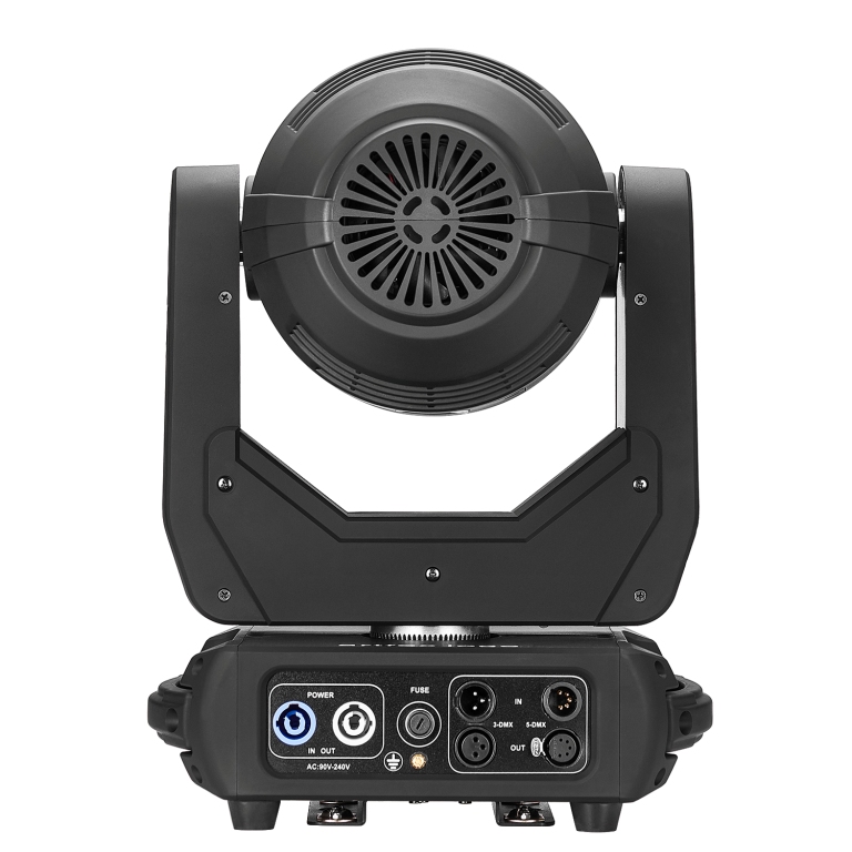 LED Moving Head:Beam Spot Wash 3-in-1, linear zoom, 250W White LED